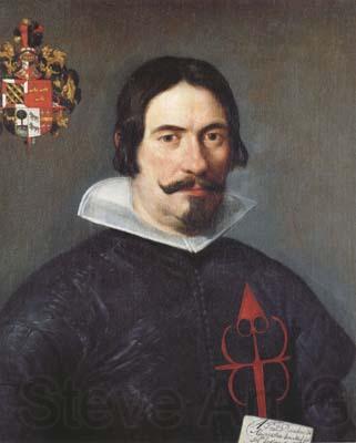Diego Velazquez Portrait de Francisco Bandres de Abarc (df02) Norge oil painting art